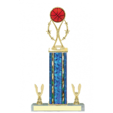 Trophies - #Basketball Vertical Star Riser E Style Trophy